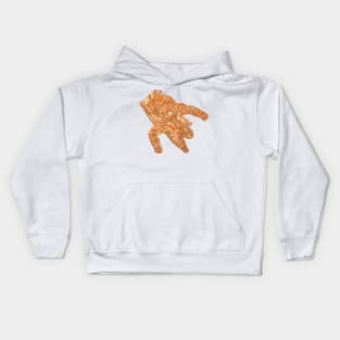 Astronaut voxel Kids Hoodie